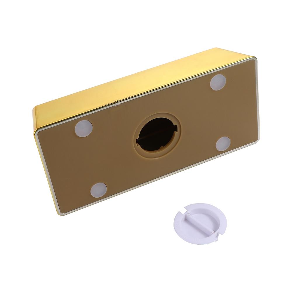 Decorative Gold Bullion Bar Bullion Prop Gold Brick Coin Case Saving Money Box Coin Bank Piggy Bank