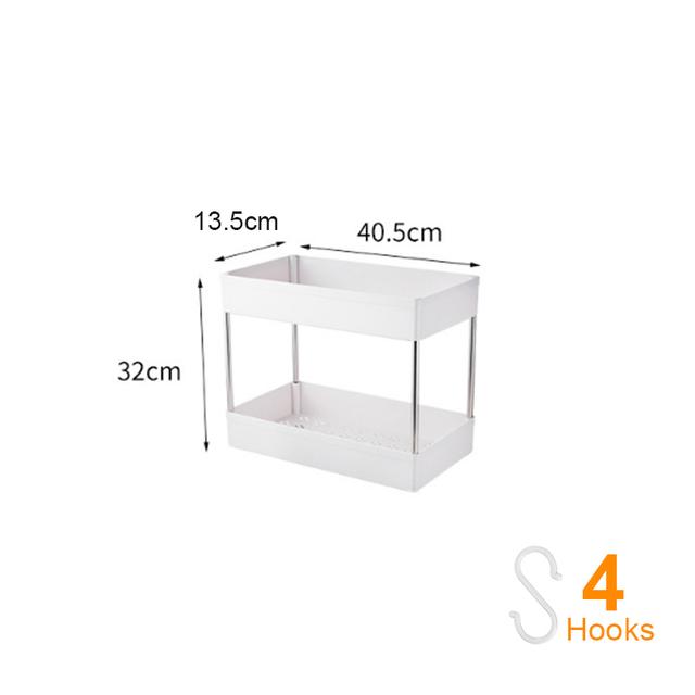 2/3/4 ярусная тонкая узкая тележка для хранения, мобильная полка, органайзер с ящиком, выдвижная тележка, стеллаж для тележки для кухни, ванной комнаты, прачечной