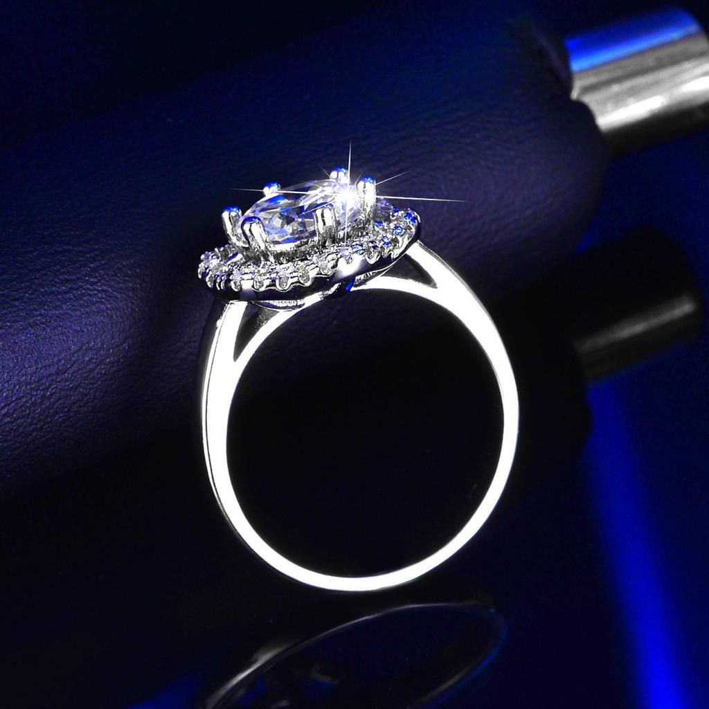 Кольцо с микро-закрепкой в виде муассанита, имитация сердец и стрел, циркон, модное обручальное кольцо