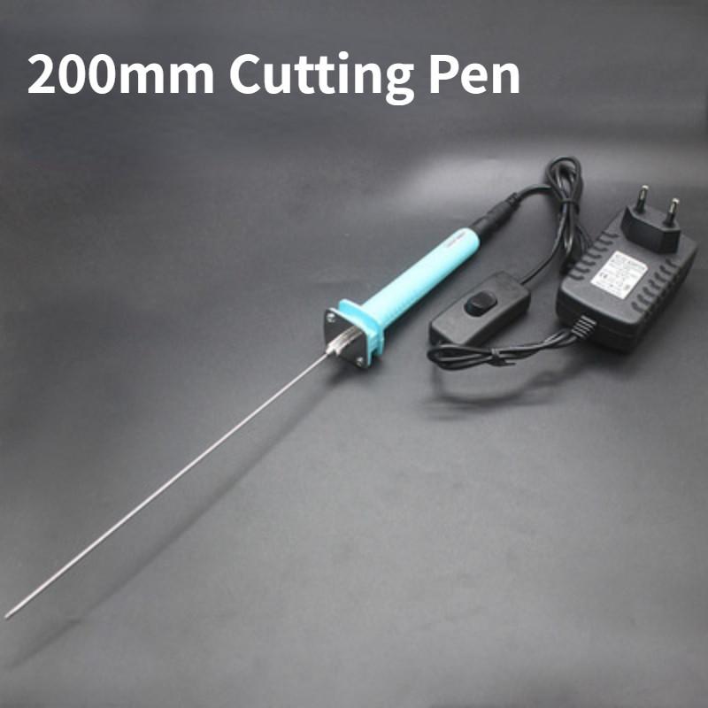 Blue Needle Type Electrothermal Foam Cutting Pen KT Board Engraving Pen Cutting Off Slot Shaped Punching Power Tool