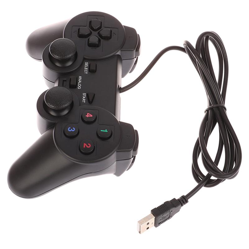 Проводной 208 Usb для компьютерного игрового контроллера для ПК с двумя вибрационными двигателями
