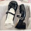 Sweet and Cute Japanese Jk Mary Jane Single Shoes Women's 2025 Spring New Women's Shoes French Versatile Thick Heel Lolita