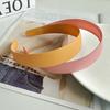2PCS Frosted Solid Hair Band Plastic Hair Accessories New Resin Hairband  Woman