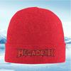 Red edgy band lettering design Knitted Hat Unisex Women Unisex Beanie Pullover Cap Winter Thermal Warm Christmas Outdoor Cycling Hi