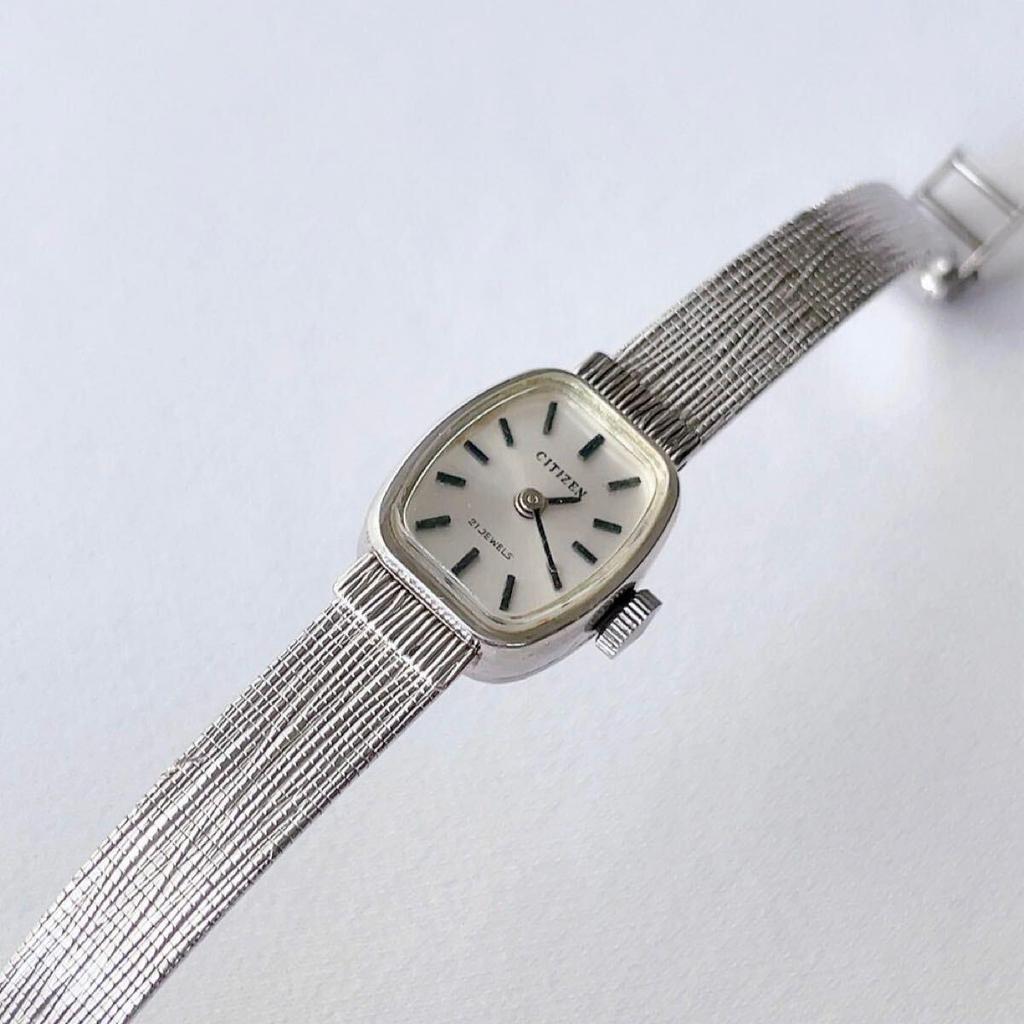 Б/У Женские механические часы CITIZEN 21 камень, Рабочее состояние, Винтаж