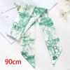 20Pcs Female Head Scarf Women Hair Neck Scarves Bag Decorative Fashion Gifts Letter Print for