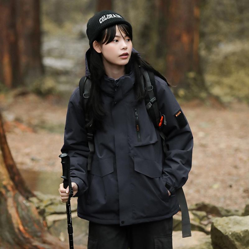 Windproof and Waterproof Assault Suit Plus Size Jacket Men's Outdoor Hiking Suit