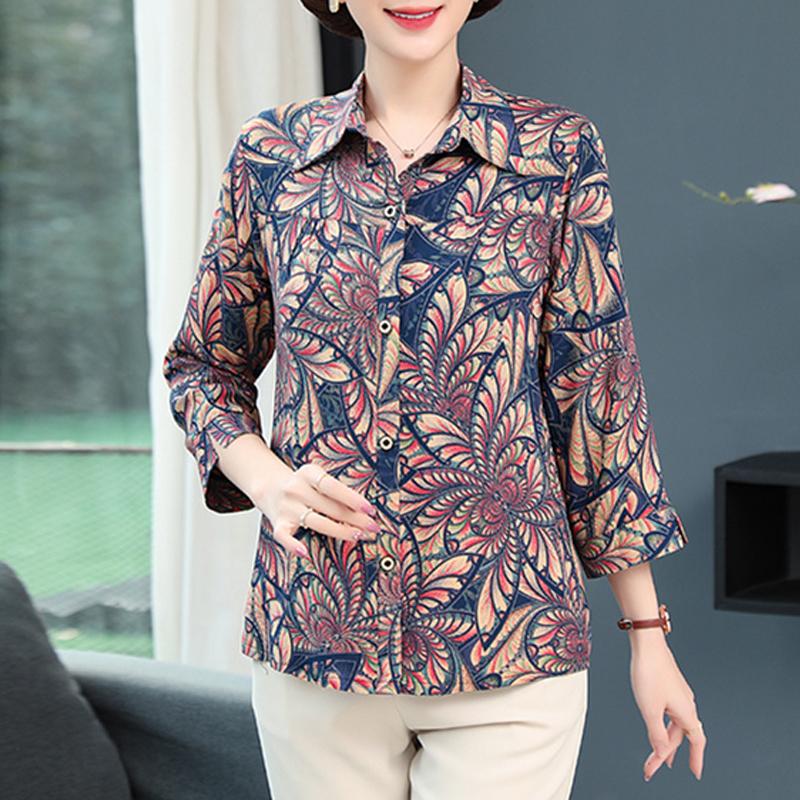 Элегантные женские топы, летние повседневные рубашки больших размеров с длинными рукавами