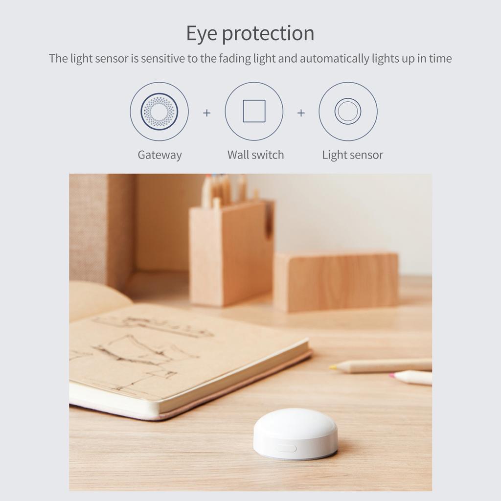 Датчик освещенности Aqara T1 Zigbee 3.0 Датчик яркости Умный дом Управление изменением освещения для дома