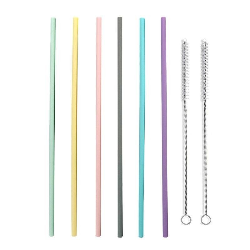 Replacements Straws Silicone Material Suitable for Adventure Travel Tumblers HX6C