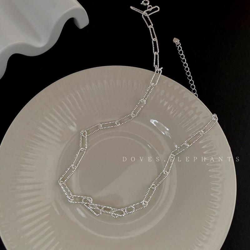 Summer Pearl Double Layer Heart Necklace - Women's Luxurious Layered Clavicle Chain Choker