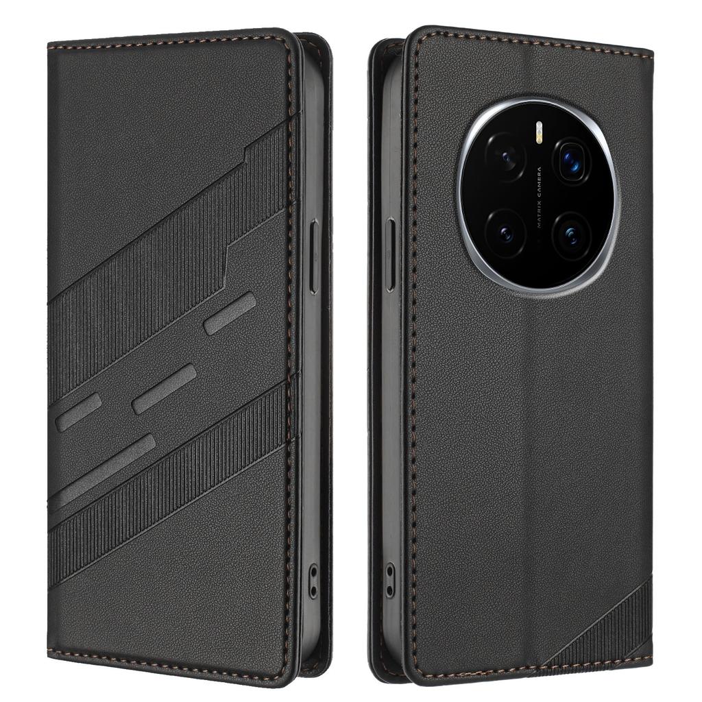 Для Honor Magic7 Pro 5G Чехлы для телефона Панк-стиль Тисненый Кошелек Подставка Кожаная обложка