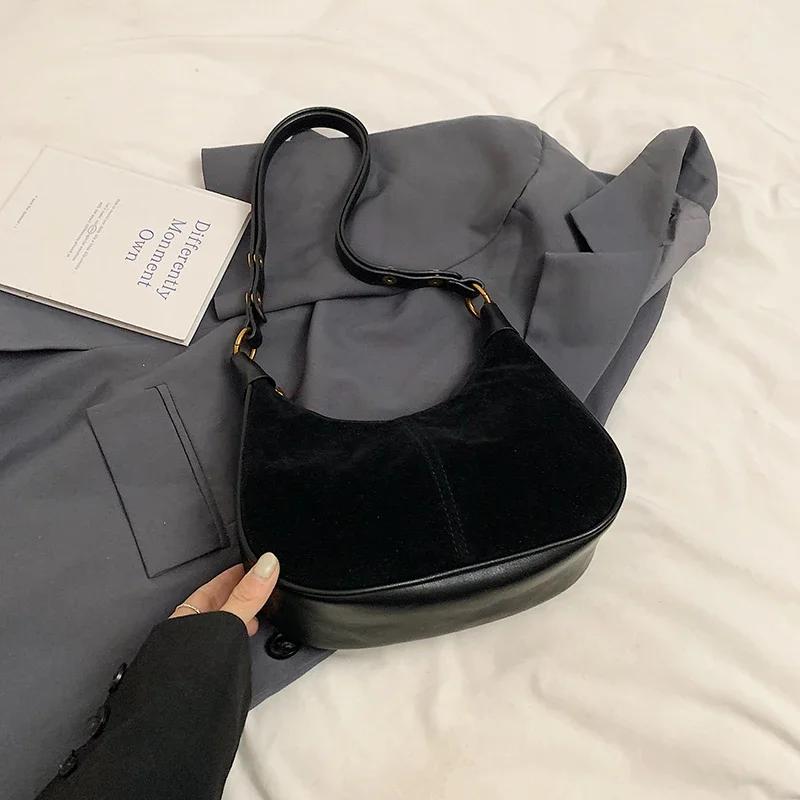 Маленькие подмышечные сумки из искусственной кожи, женская наплечная сумка для женщин, зимний новый тренд, сумка через плечо Y2K, сумки CLE