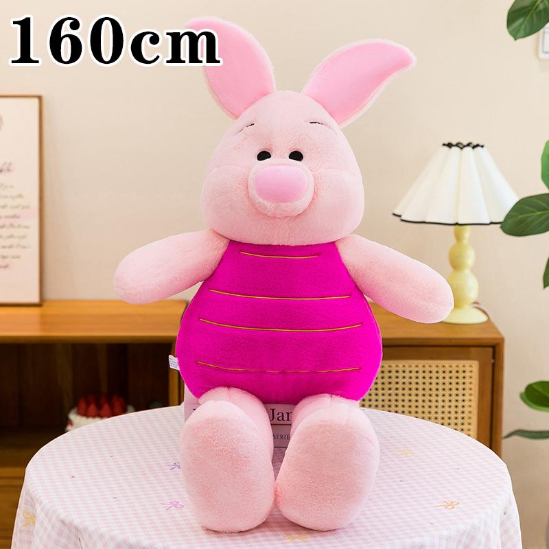 80-140cm Winnie The Pooh Pillow Plush Toys Piglet Long Legs Cute Large Plushie Birthday Doll Stuffed Gift for Kids Xmas
