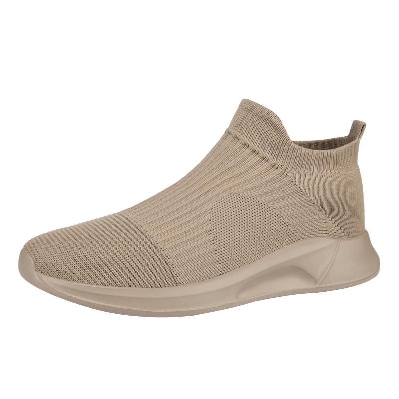 Мужская повседневная обувь Легкая удобная повседневная спортивная сетчатая эластичная спортивная обувь Уличная прогулочная обувь Легкие кроссовки на мягкой подошве