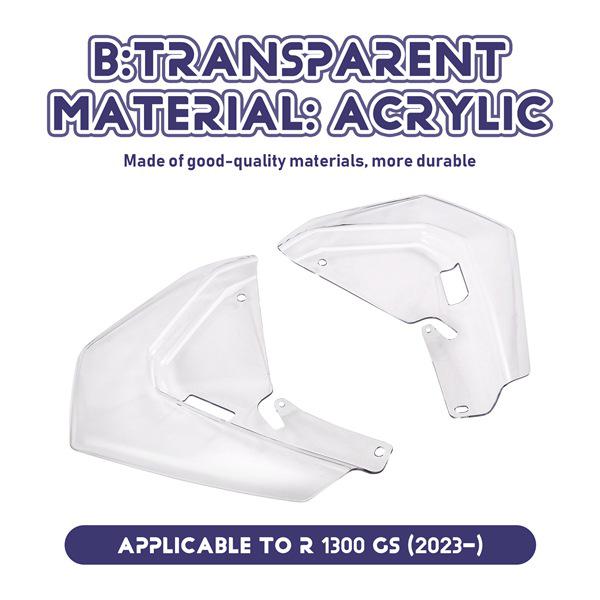 BMW R1300GS 23-25 lb Side Wind Deflector/Spoiler
