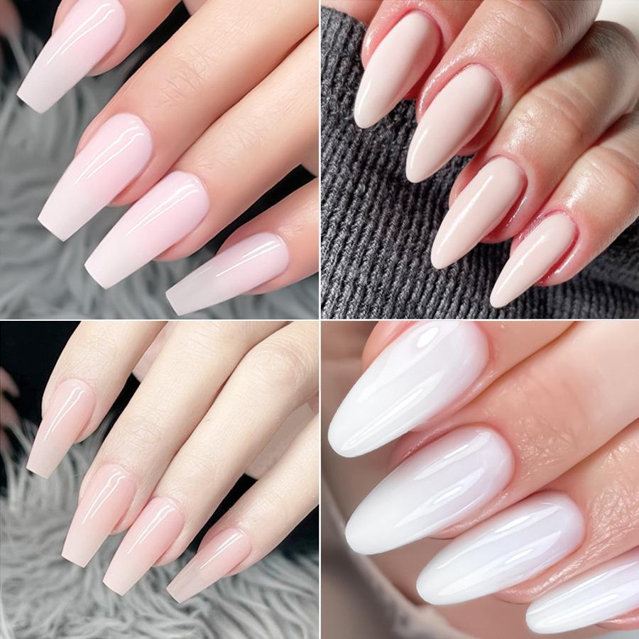 УФ/светодиодный гель для наращивания ногтей, кристаллический фототерапевтический гель для моделирования, быстросохнущий твердый гель, инструмент для самостоятельного создания дизайна ногтей в салоне