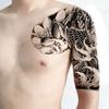 Dragon Fake Tattoo Sticker Durable Temporary Tattoo Sticker Half Nail Tattoo Sticker  Men