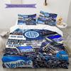 Hertha Pattern Bedding Home Decoration Birthday Gift ( 1 duvet cover + 2 pillowcase, without core),fan merchandise.