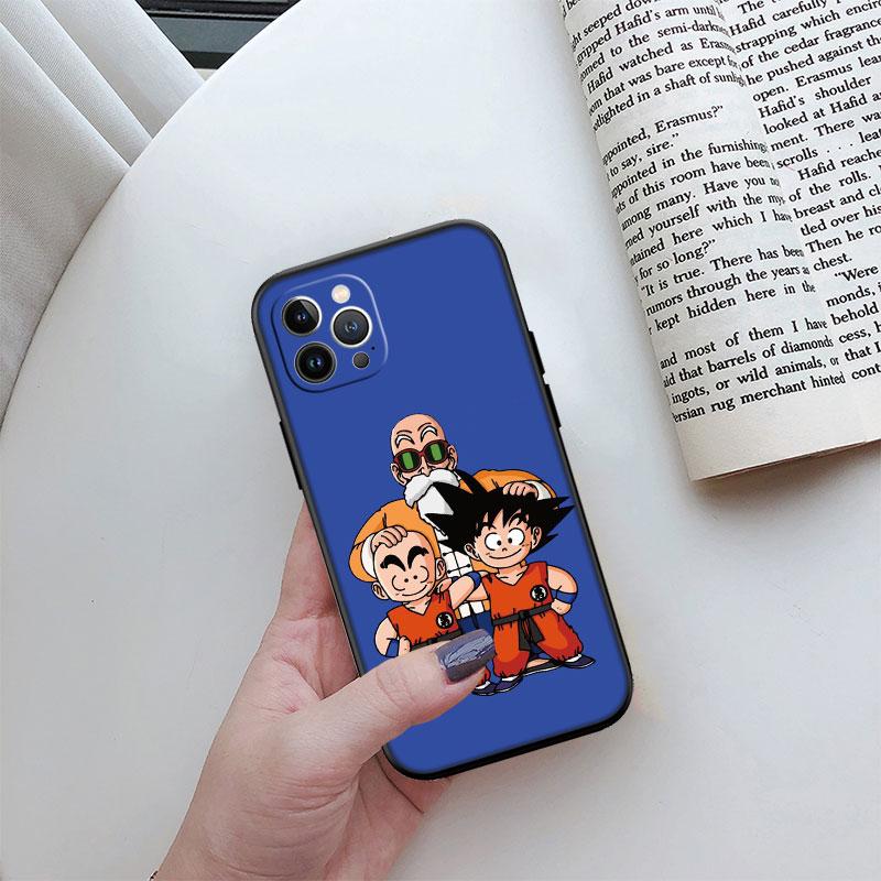 Anime Dragon Ball Goku New High-End Cover Phone Case for iPhone 16 15 14 13 Pro Max Plus Mini