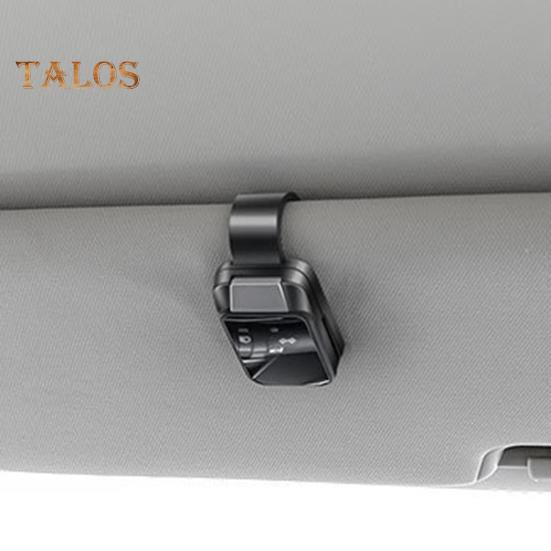 Универсальный держатель для солнцезащитных очков на козырек автомобиля, держатель для солнцезащитных очков одной рукой с ручкой, безопасный держатель для солнцезащитных очков, многофункциональный автомобильный органайзер для карточек и солнцезащитных очков