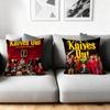 Cushion Cover Silky Short Plush Home Sofa Cushion Cover - Invisible Zipper Home Decoration Knives Out Movie