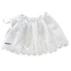 Balletcore Mini Lace Skirts Lace Up Butt Curtain Sweet White Lace Fart Curtain  Girl