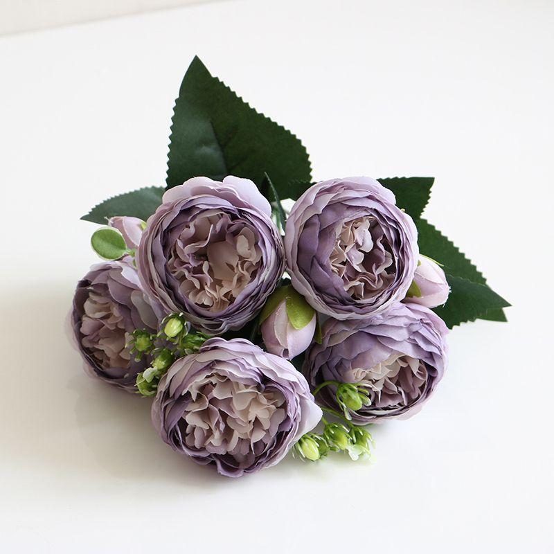Lifelike 30cm Rose Silk Peony Artificial Flowers Offering Lasting Beauty For All Spaces