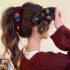 Модная минималистичная плюшевая заколка-коготь для волос в виде мишки – Универсальный и высококачественный аксессуар для волос