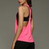 Т-образные майки без рукавов для бега Новая спортивная майка Йога
