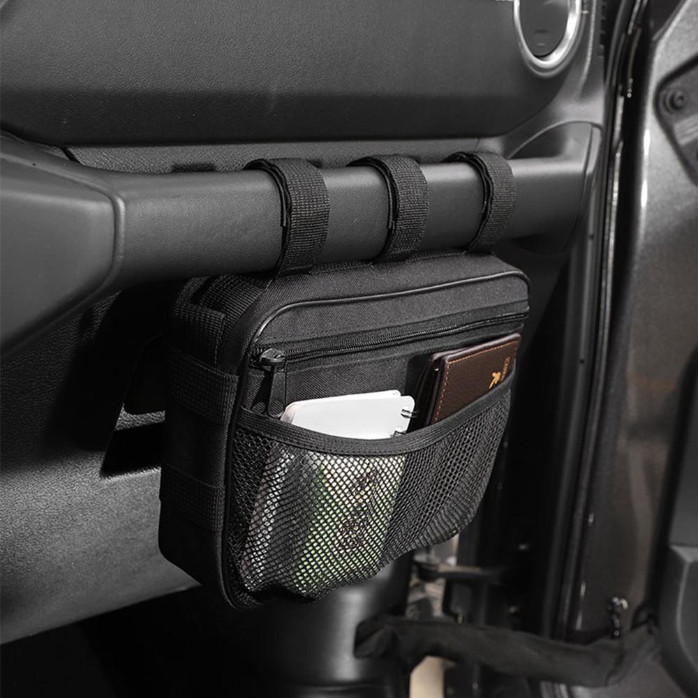 Автомобильная сумка-органайзер для хранения с ручкой второго пилота для Jeep Wrangler JL JT JK TJ для Suzuki Jimny JB64 JB74 для хранения и уборки