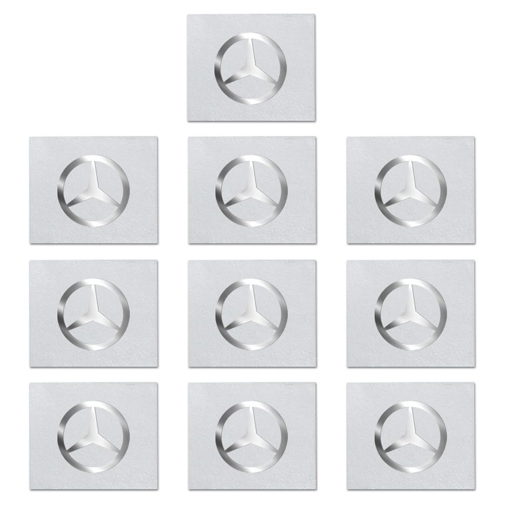 UCPFD1 Hot 2026 New For Benz Car Logo Stickers Metal emblem Accessories For Mercedes Benz AMG W206 W204 W205 W212 W213 W221 W222 W223 W