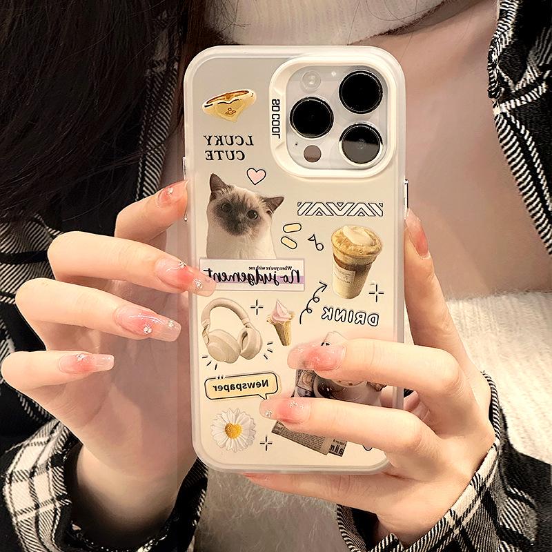 Чехол Zhitai Frosted Laser для iPhone 16 Pro/14 Pro Max и Huawei Mate 60