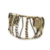 [I5372] - Designer Bracelet 'Cleopatra' Aged Gold