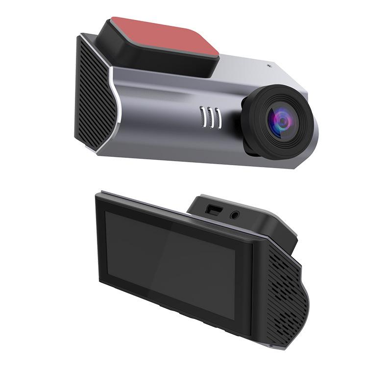 Видеорегистратор Ultra HD, Автомобильный DVR, 24-часовой мониторинг парковки, Передний и задний WIFI-регистратор