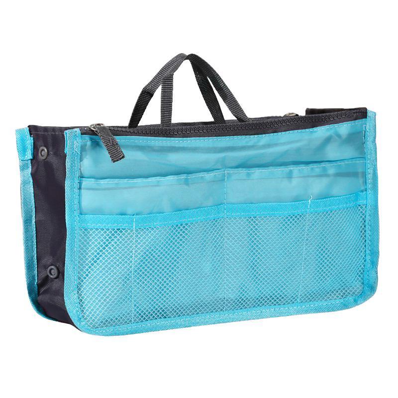 1 шт., сумка на двойной молнии, сумка-кошелек, карман, многофункциональная сумка для хранения, женские сумки для хранения косметики