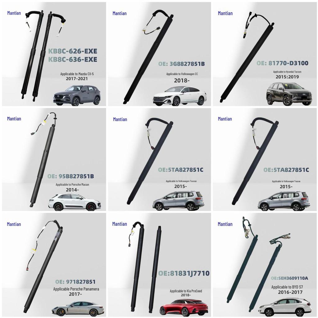 Подходит для Toyota Highlander 2.7 и 3.5, номера 68910-09120 и 68920-09120 подходят для стоек электропривода задней двери.