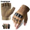Outdoor Tactical Gloves Motorcycle Gloves Half Finger Military Men Women Combat Shooting Hunting Fitness Gloves For Autumn