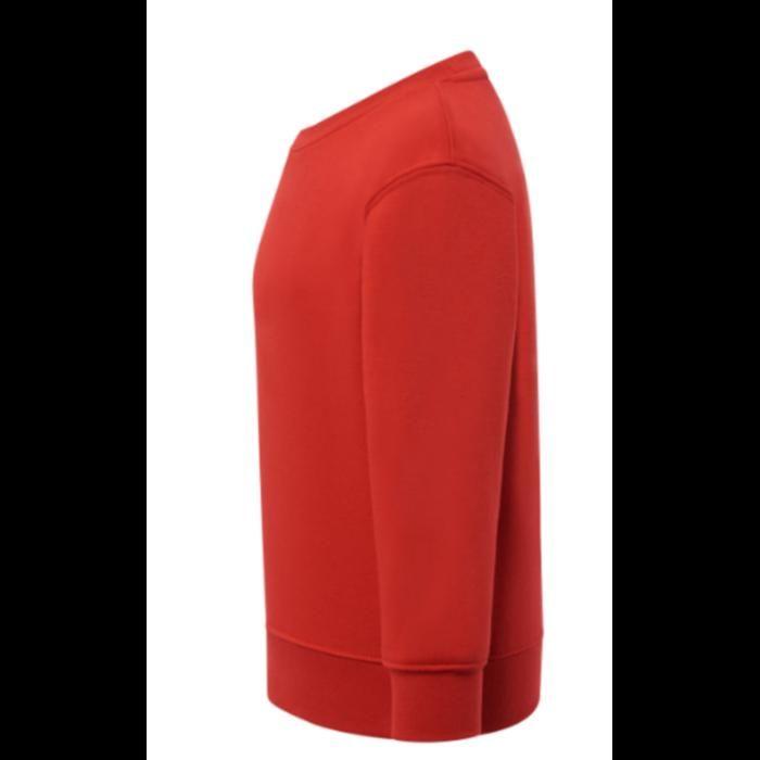 Sweat enfant - Rouge - Footballeur - 35% coton - 65% polyester - Manches longues