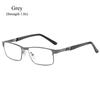 Stainless Steel Men Business Reading Glasses for Reader Mens Presbyopic Optical Glasses +1.0 1.5 2.0 2.5 3 3.5 4.0
