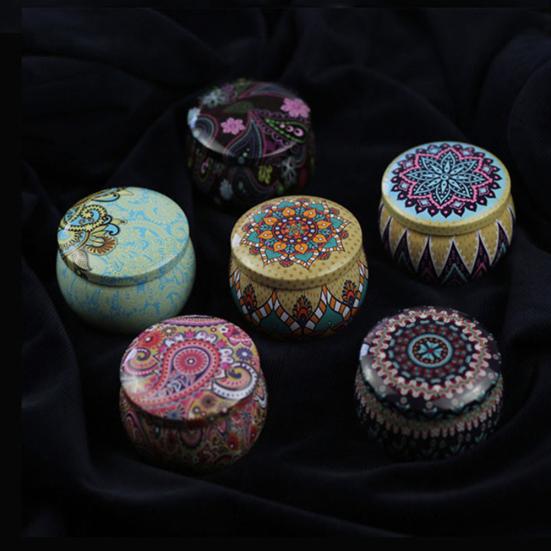 Красивая жесть, конфеты, печенье, подарочная банка для чая, коробка для хранения печенья, круглый контейнер