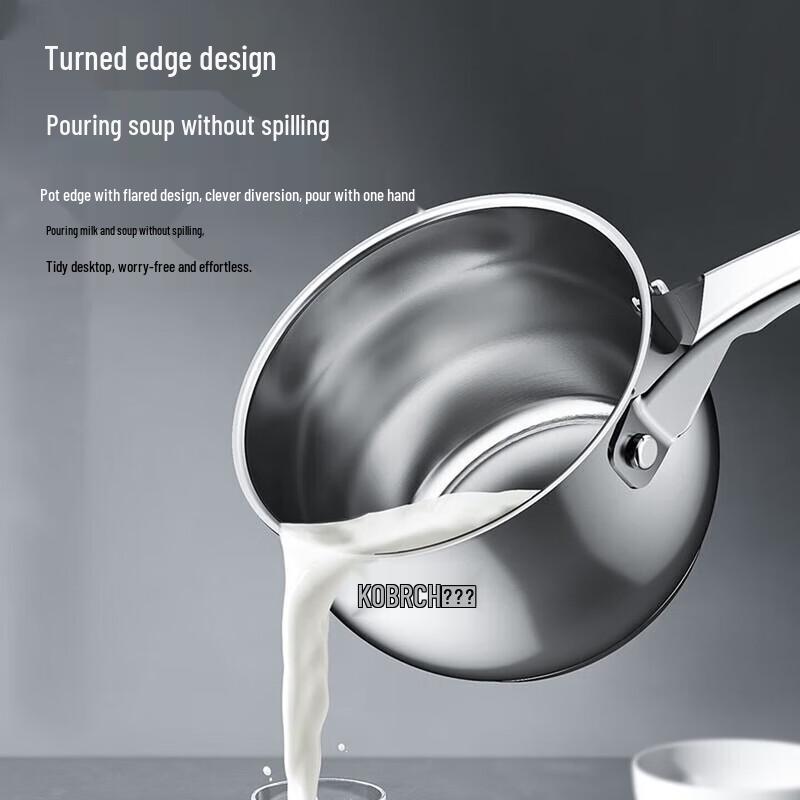 KOBACH Stainless Steel Saucepan 16cm