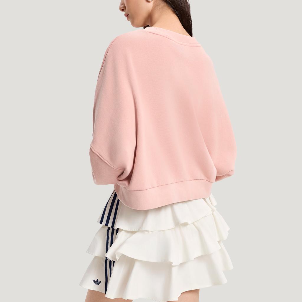adidas Оригиналы Gfx Свободный спортивный пуловер с V-образным вырезом с длинным рукавом Женская толстовка sweatshirt KR2624