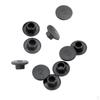10 Pieces Hex Socket Allen Bolt Screw Hexagon Head Cover Headset Cap M6 Black
