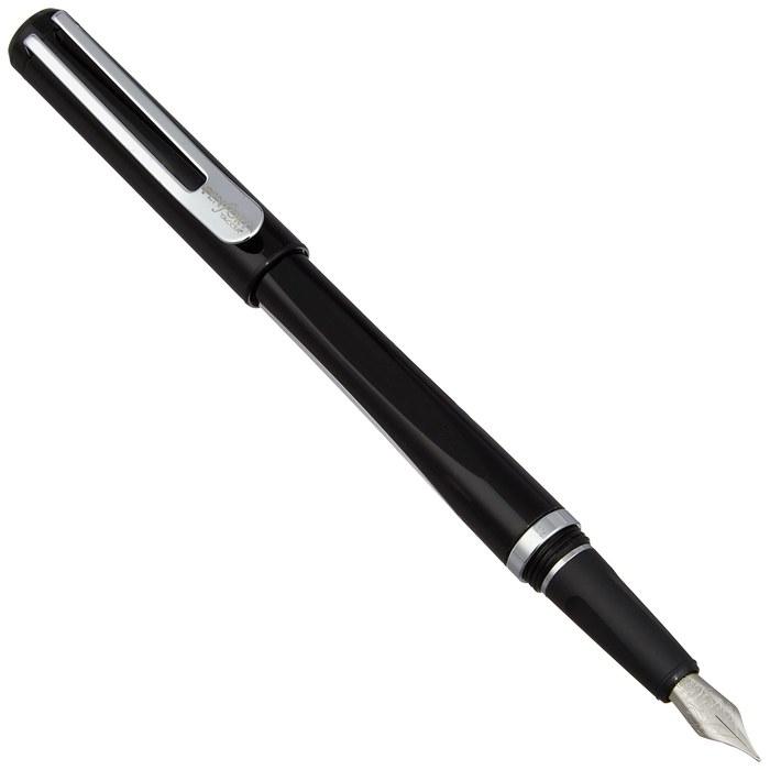 Nakabayashi TACCIA Facet Fountain Pen Black Fine Nib TPF-001-BK-F
