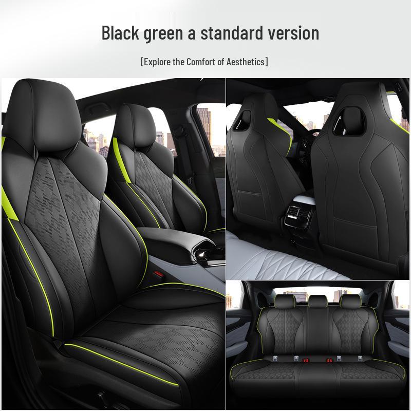 Чехол на сиденье BYD Seal: Перфорированная, Дышащая, Роскошная, Подушка-полупакет для всех сезонов.