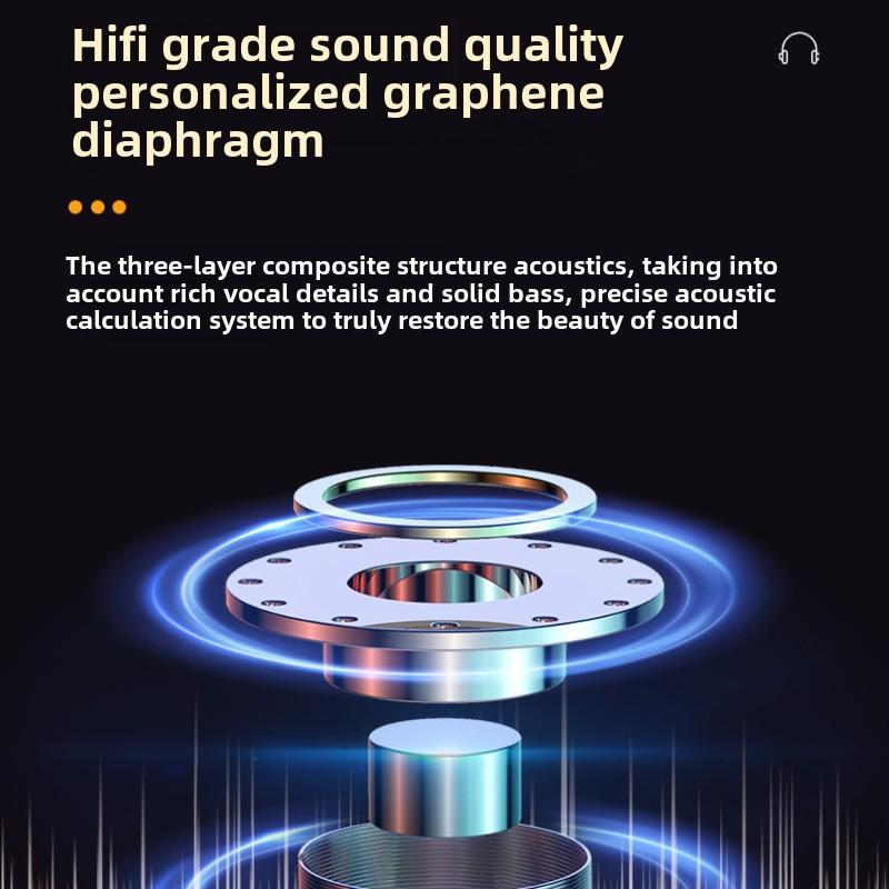 Новая Bluetooth-гарнитура M100 с большим экраном, бегущей лошадью, лампой, цифровым дисплеем и мобильным источником питания с цифровым дисплеем, спортивные наушники-вкладыши