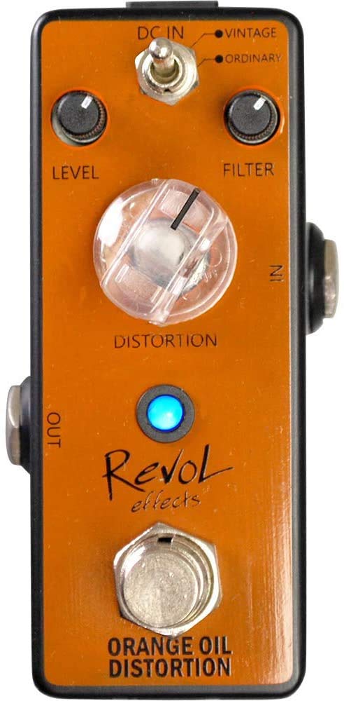 Revol Effects Revol Effects Effector Distortion ORANGE OIL DISTORTION EDS-01