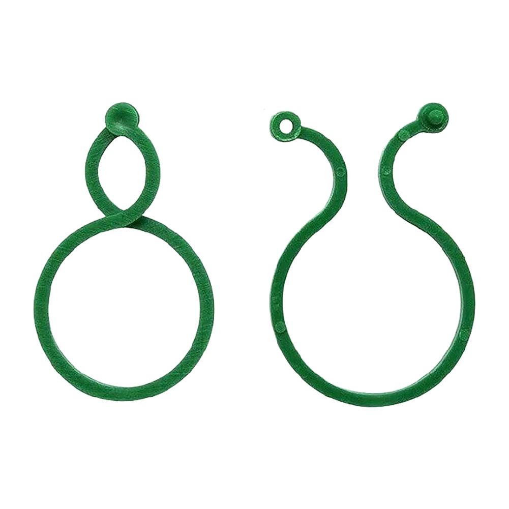 50/100/200Pcs Small Plant Clips Reusable Gourd Buckle Clips Multifunctional Plant Holder Trellis Clips for Securing Plantings