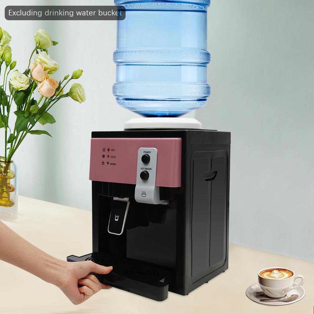 5 Gallon Water Dispenser, Top Loading Hot Cold Water Dispenser for 5 Gallon Bottle, Practiacal Freestanding for Home,Office
